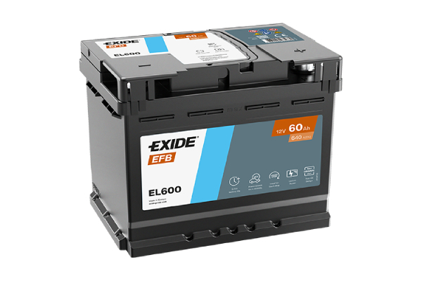 akumulator Exide EFB EL600 do start-stop