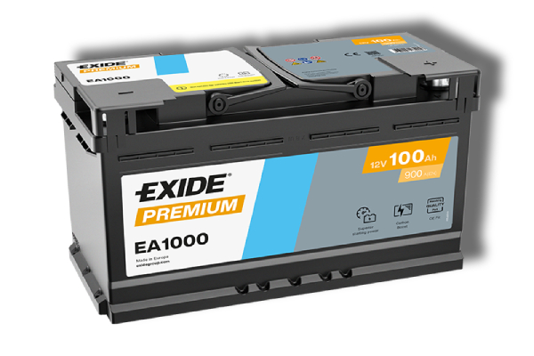 Exide premium ek1000 100Ah 12V